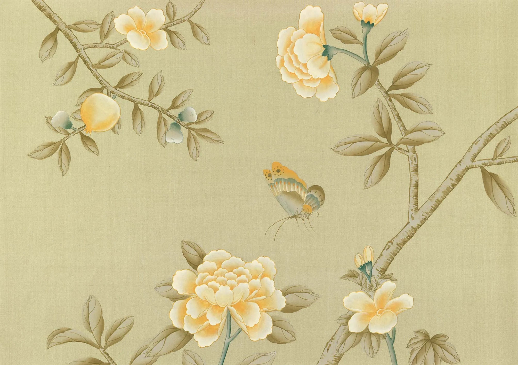 Обои для стен Fromental Chinoiserie C001-nonsuch-col-PC49-denali