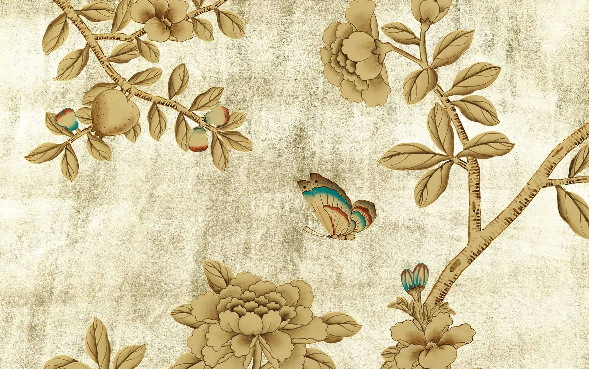 Обои для стен Fromental Chinoiserie C001-nonsuch-col-burnish
