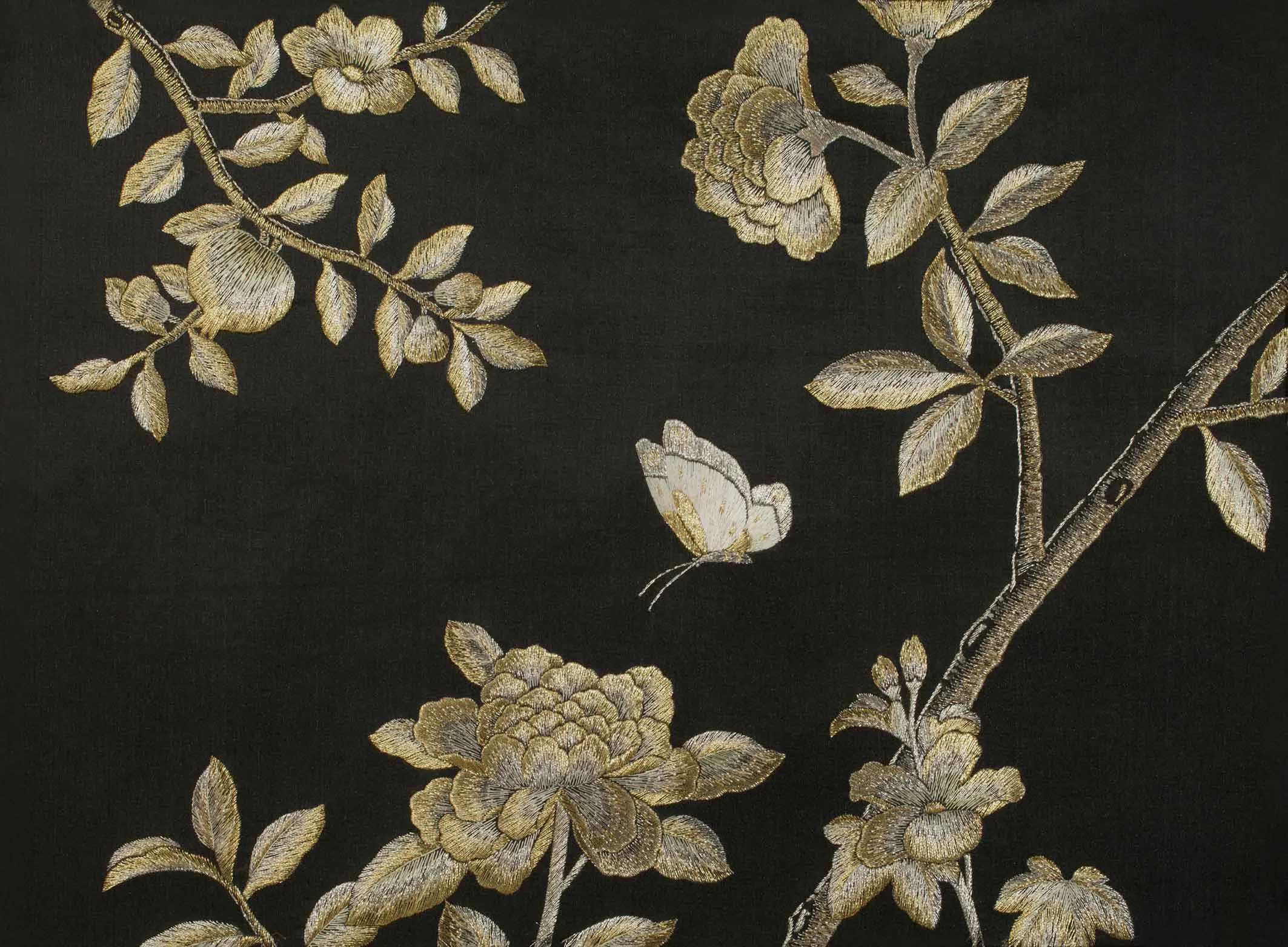 Обои для стен Fromental Chinoiserie C001_nonsuch_bellagio_on_black