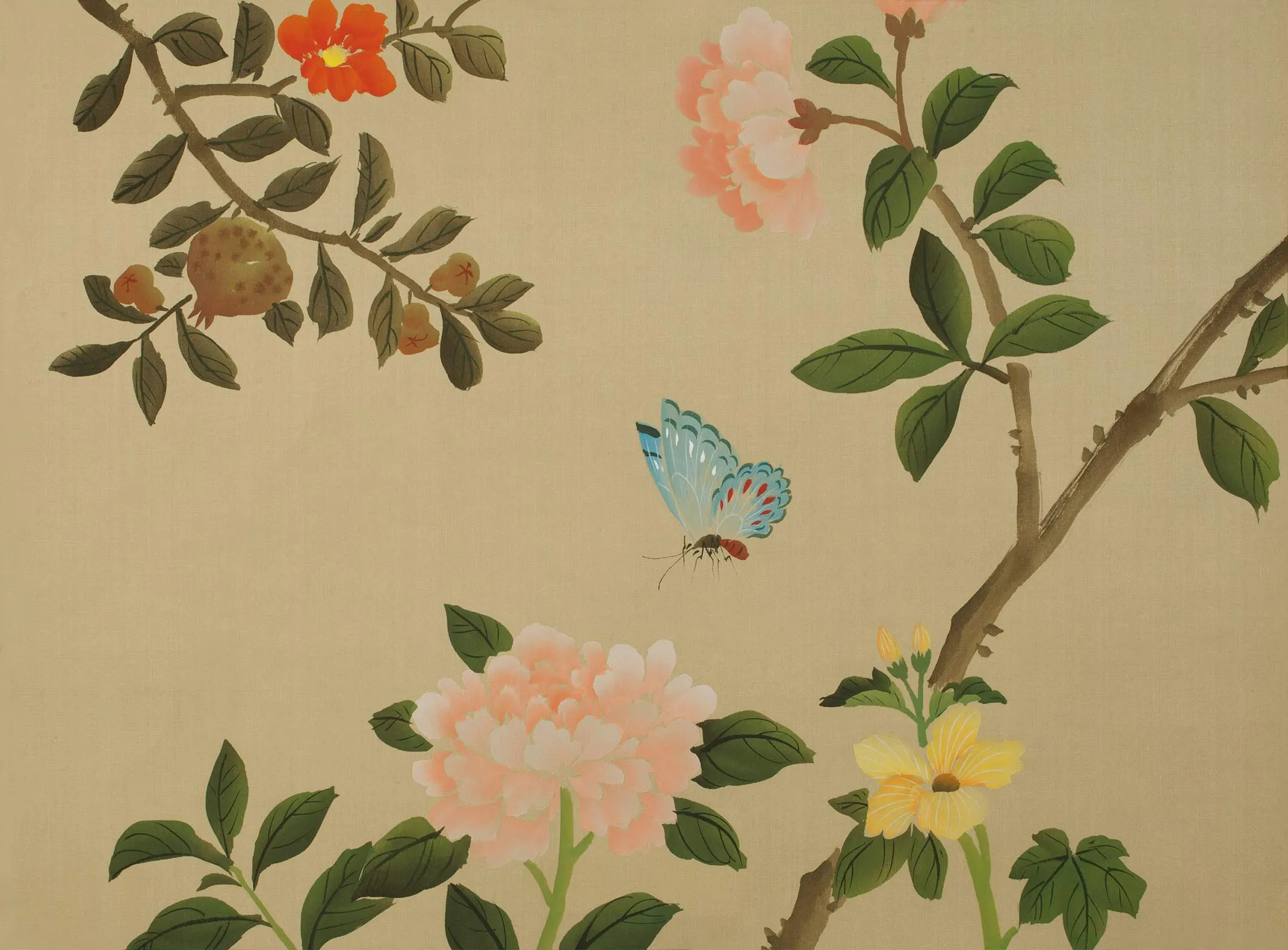 Обои для стен Fromental Chinoiserie C001_unconscious_nonsuch_col_elgin_on_sahara