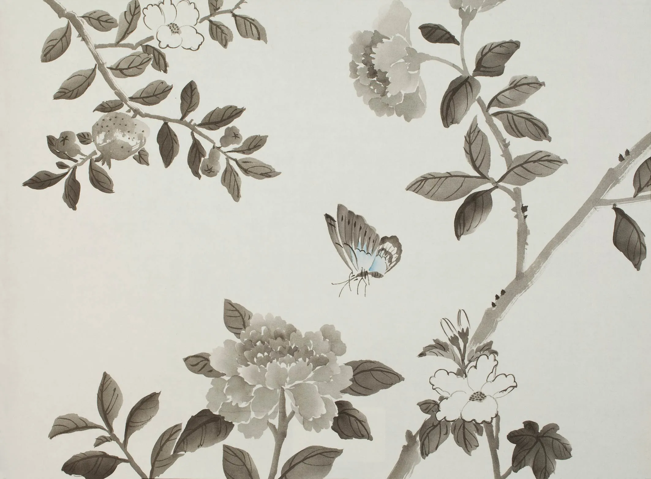Обои для стен Fromental Chinoiserie C001_unconscious_quink_on_white