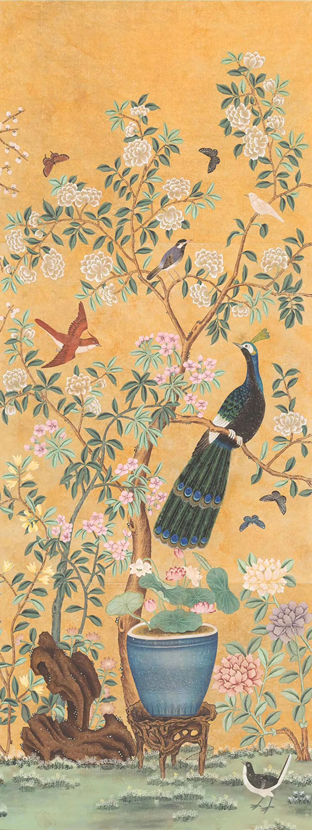 Обои для стен Fromental 1787 K034-Indienne-panel-2