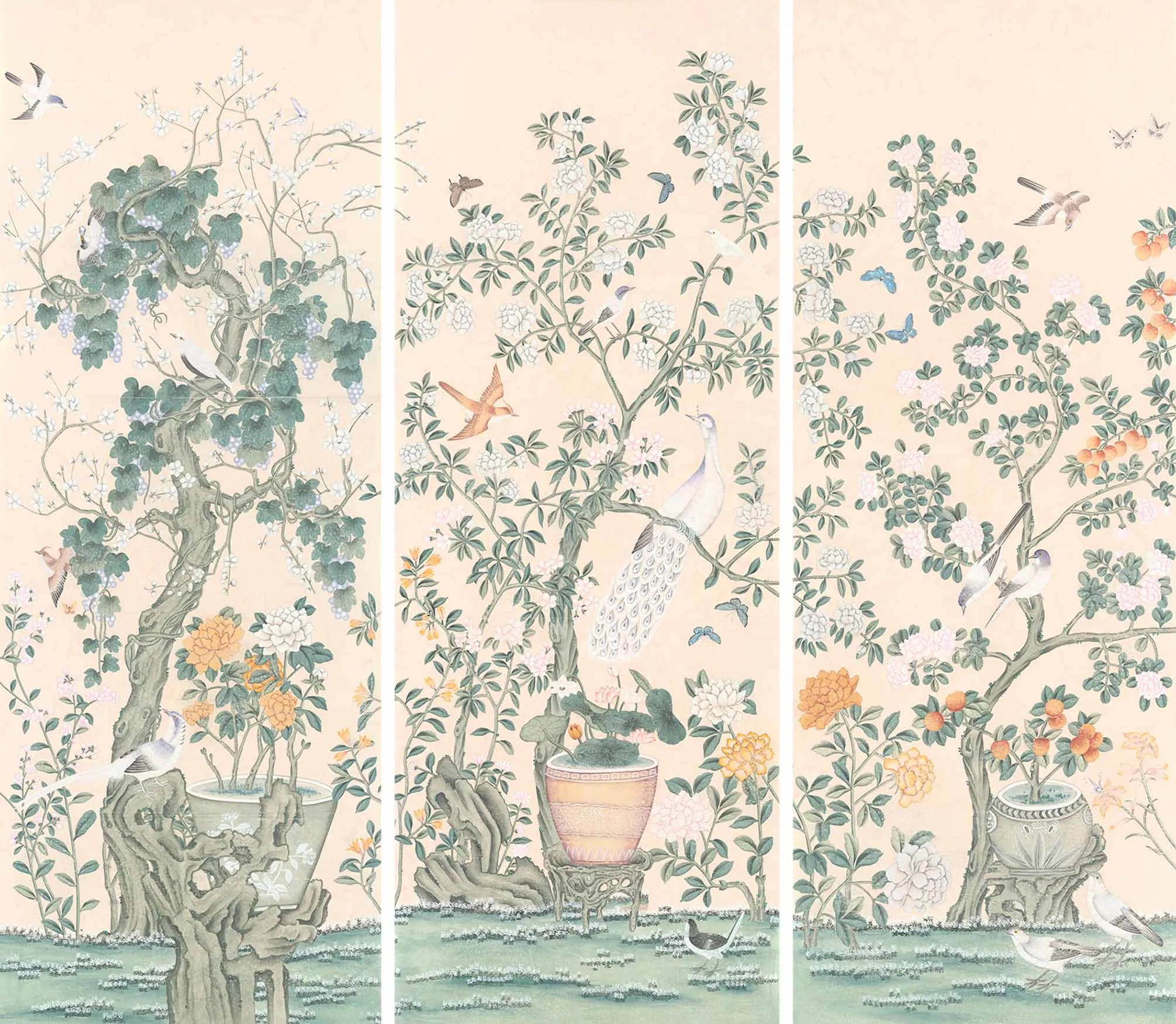 Обои для стен Fromental 1787 K034-indienne_macartney