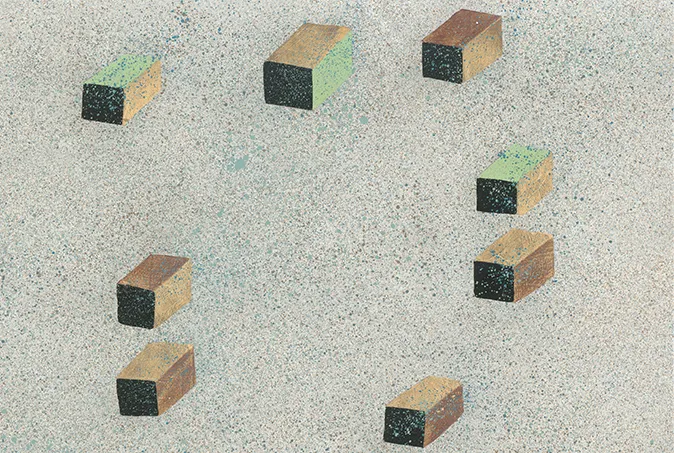 Обои для стен Fromental Serigraphe Z014_reimann-cubes_03_mordell1