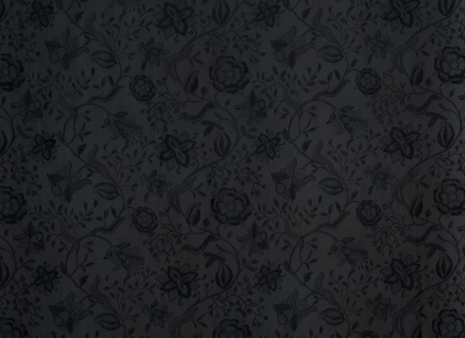 Ткань Morton Young and Borland Abercromby Sheers 7875_Black_0001