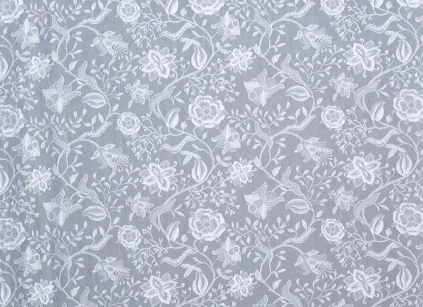 Ткань Morton Young and Borland Abercromby Sheers 7875_White_0001