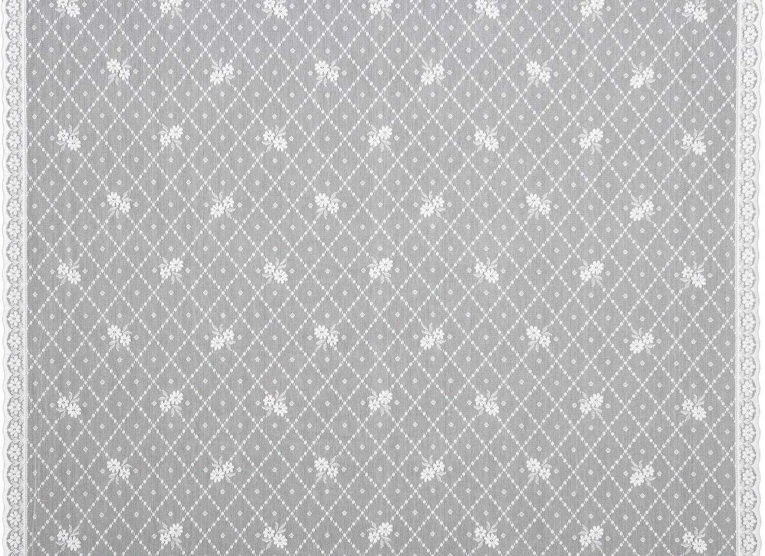 Ткань Morton Young and Borland Fraser Sheers 67071_NatWhit