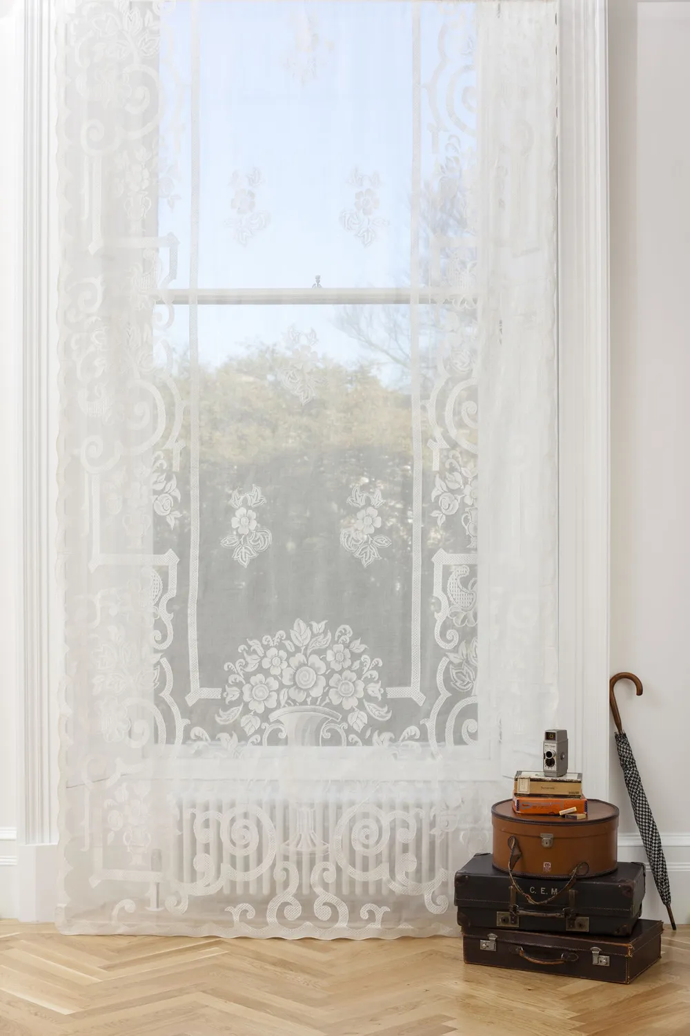 Ткань Morton Young and Borland Madras Panels 10168_natural