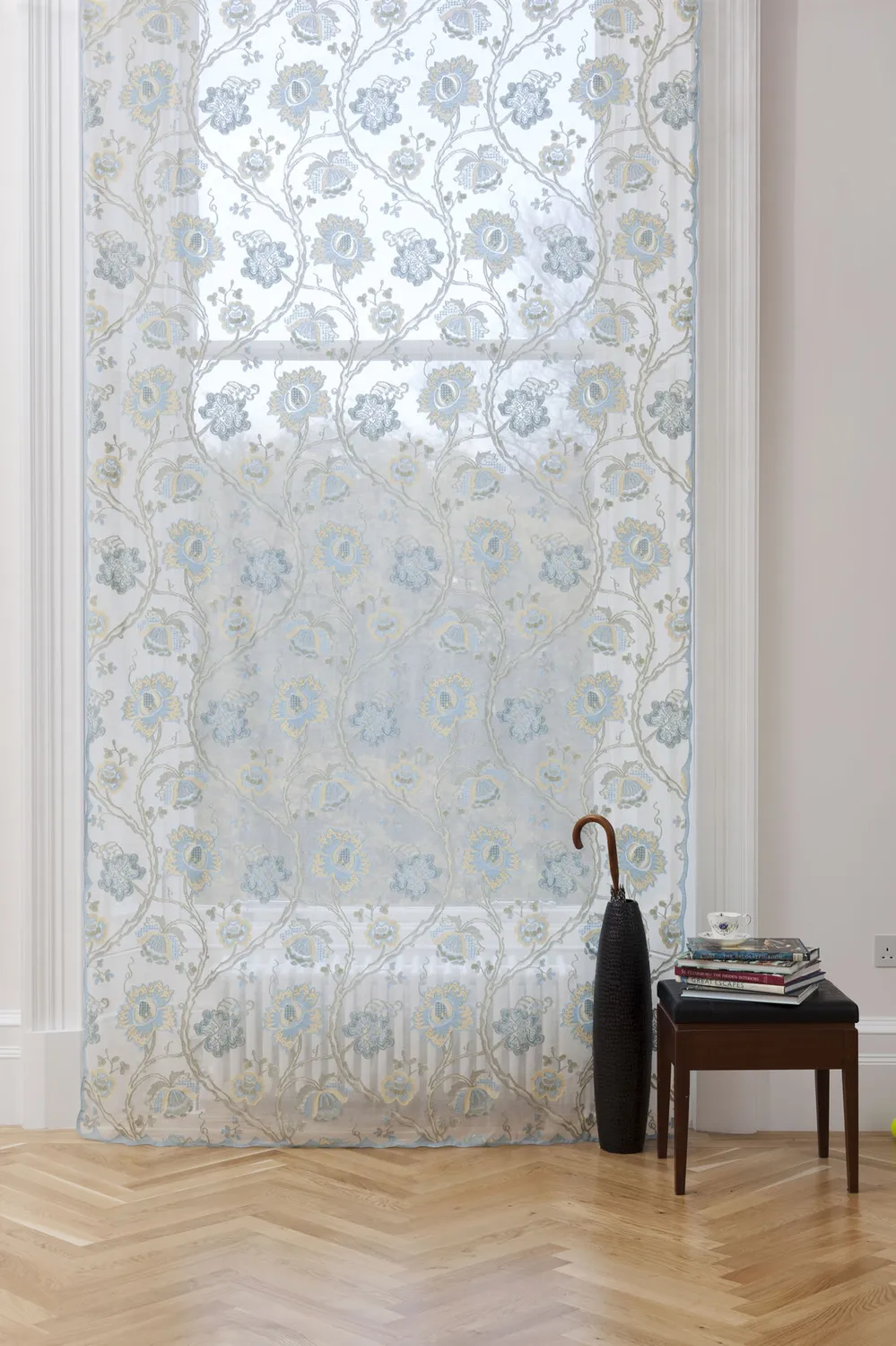 Ткань Morton Young and Borland Madras Panels 10282b-1_yellow