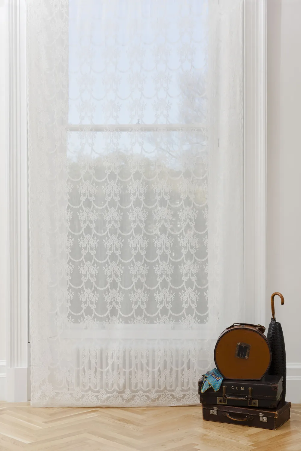 Ткань Morton Young and Borland Madras Panels 9516_natural