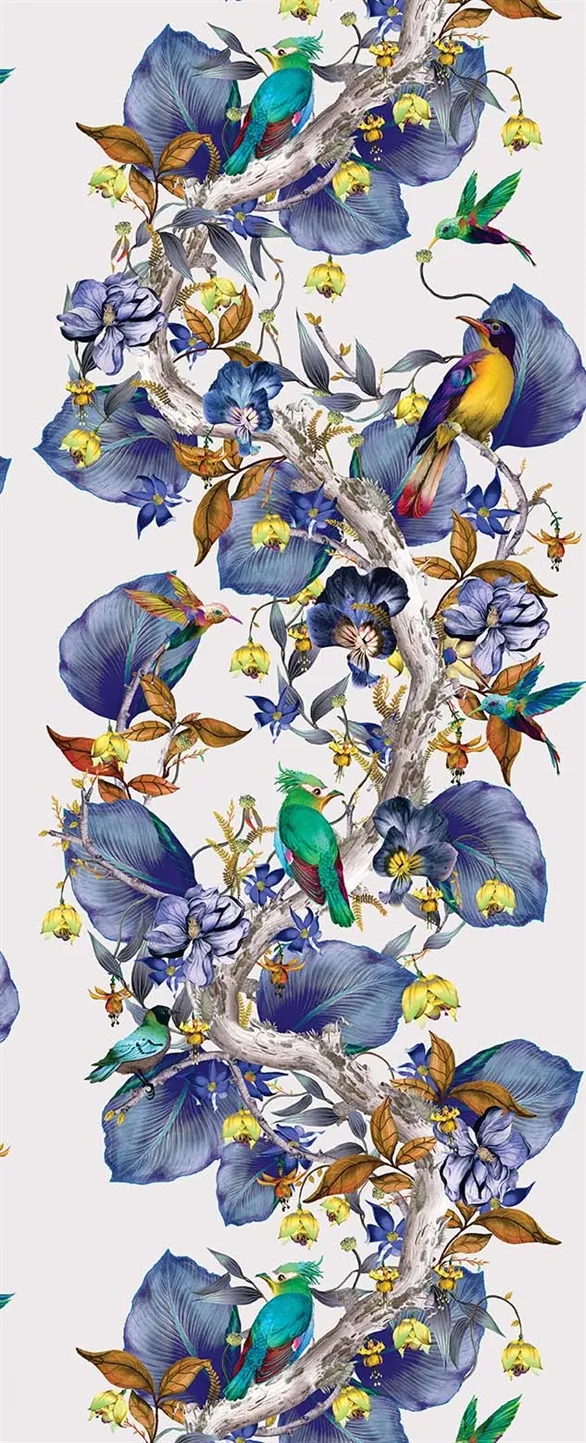 Обои для стен Osborne & Little Enchanted Gardens W7026-02