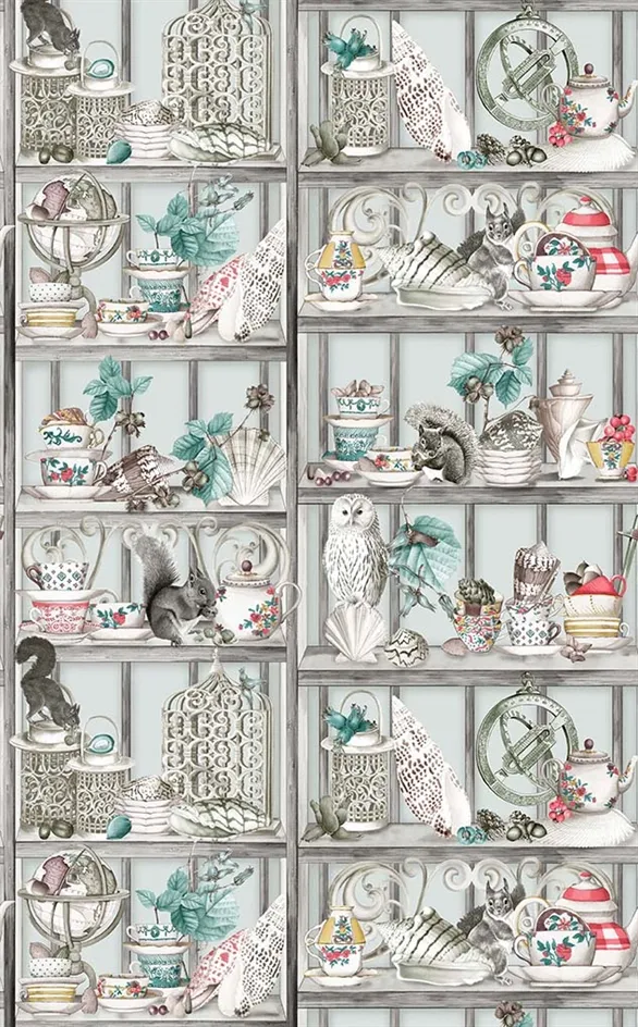 Обои для стен Osborne & Little Enchanted Gardens W7028-01