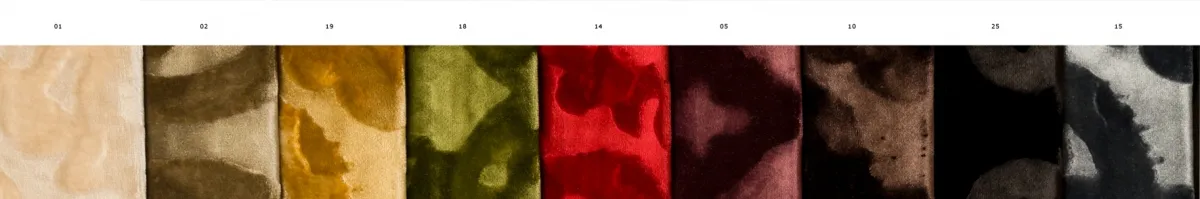 Ткань Decobel Velluto 01 FLAME-4061-