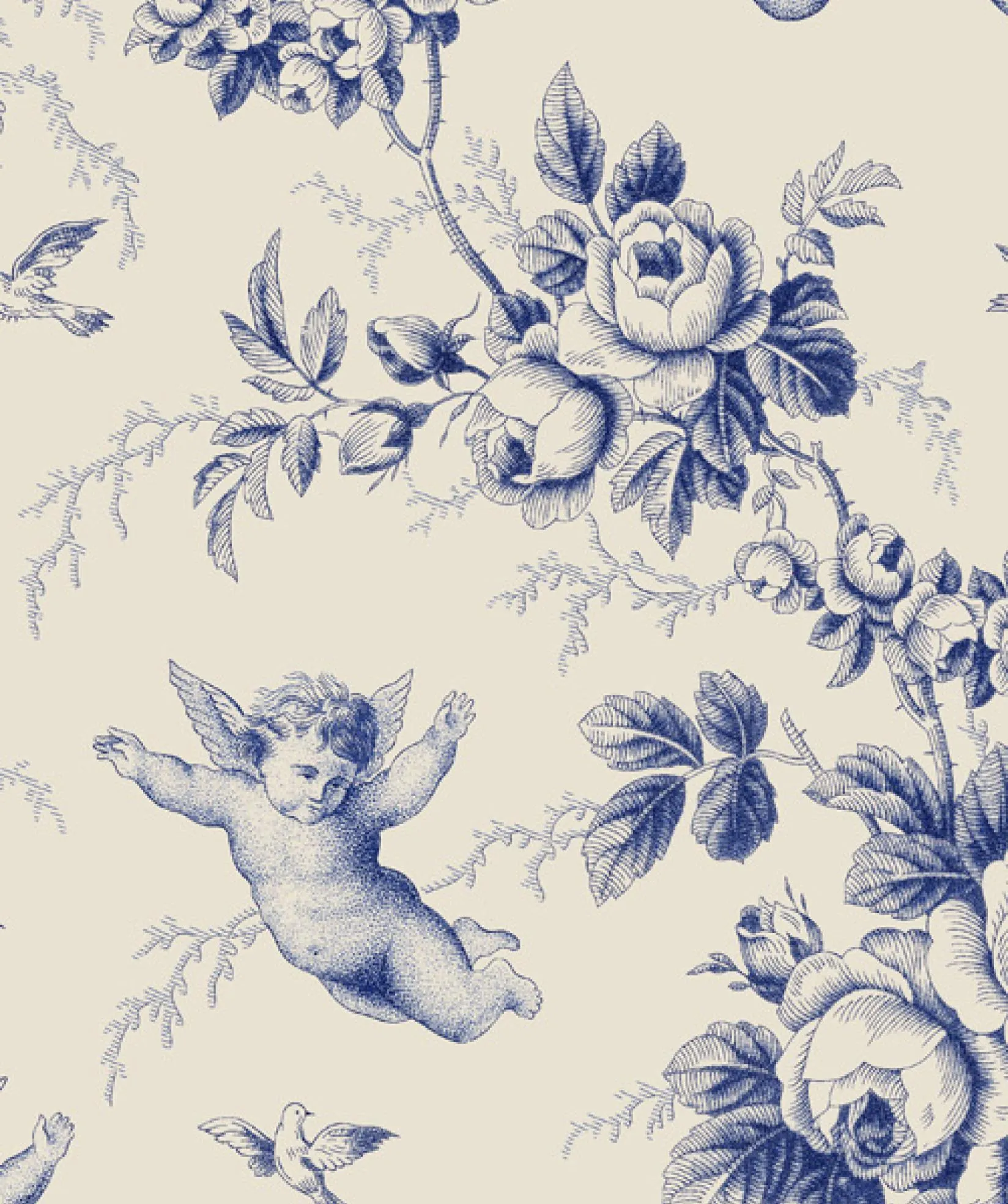 Ткань Thevenon Toiles Jouy 830402_seraphin_0