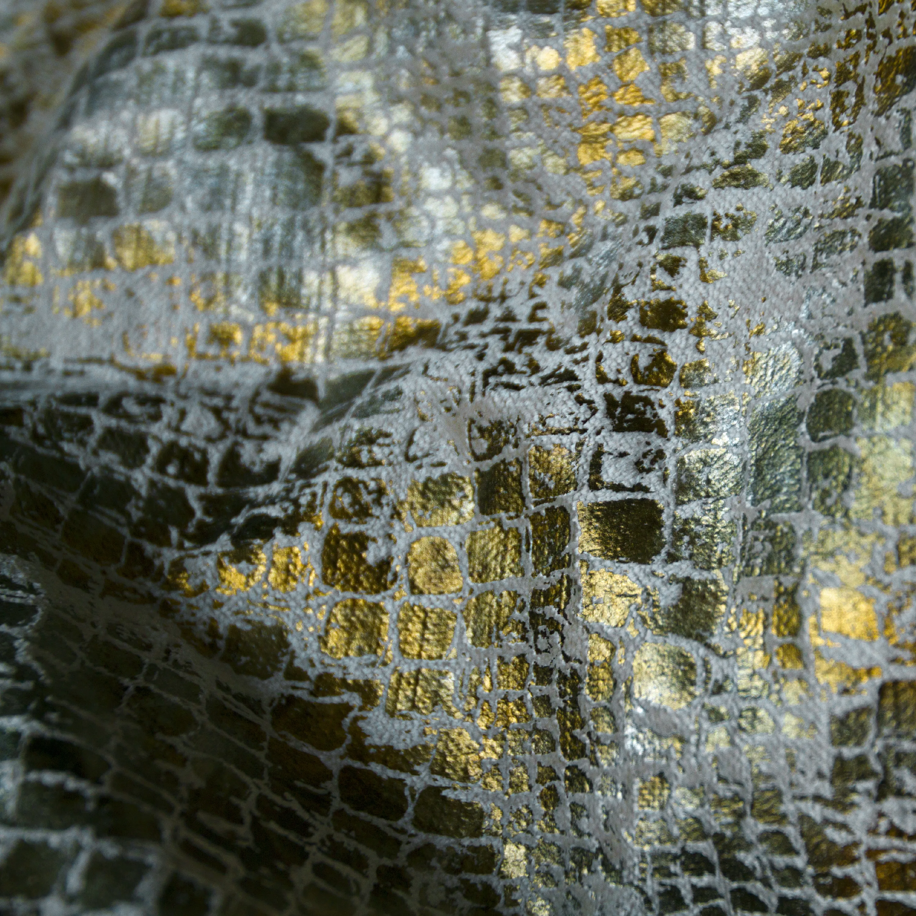 Ткань Misia Reve de Burchell crocodile3