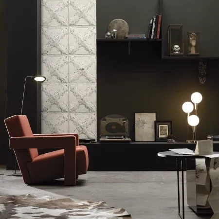 Обои для стен Koziel Tin tiles wallpapers antique-off-white-tin-tiles-wallpaper-006p02