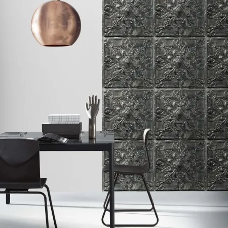 Обои для стен Koziel Tin tiles wallpapers antique-original-tin-tiles-wallpaper-001d32