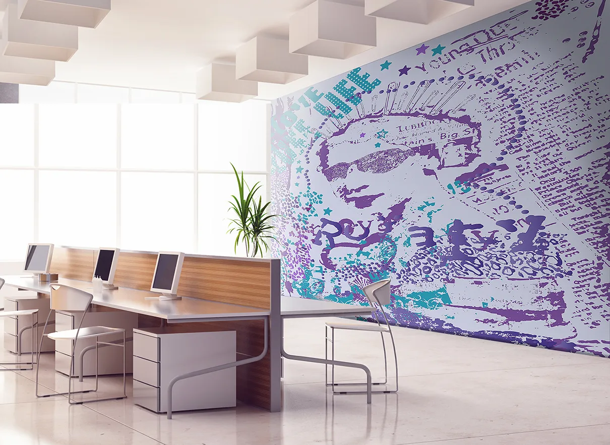 Обои для стен Ango Linea Graphic 108-A02-GRAPHIC-ambientata