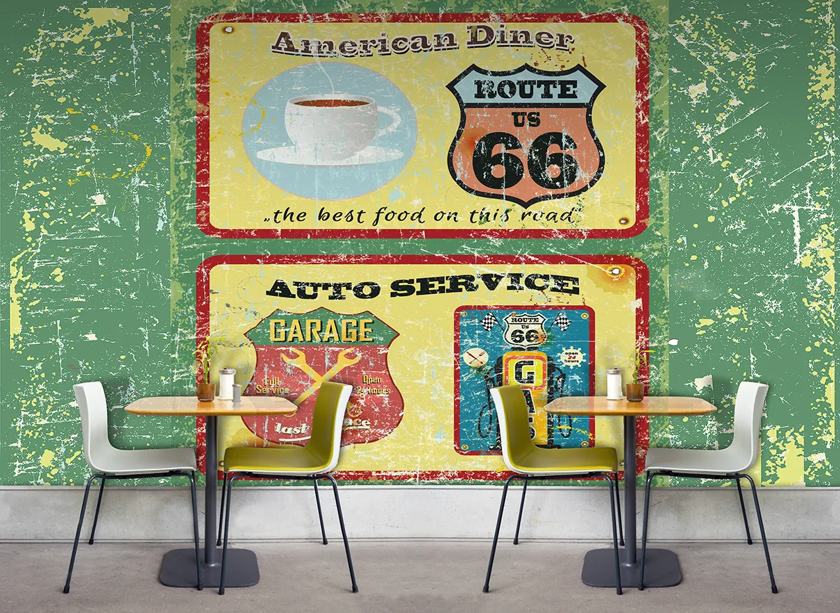 Обои для стен Ango Linea Graphic 111-A01-GRAPHIC-ambientata