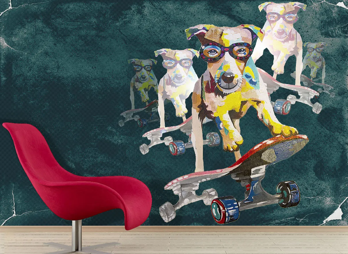 Обои для стен Ango Linea &Co 1103-A01-Co.-ambientata