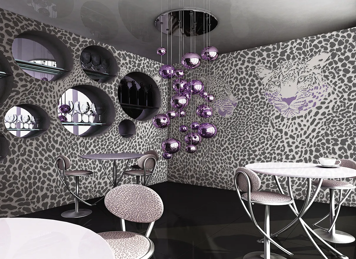 Обои для стен Ango Linea Animal 605-A01-ANIMAL-ambientata