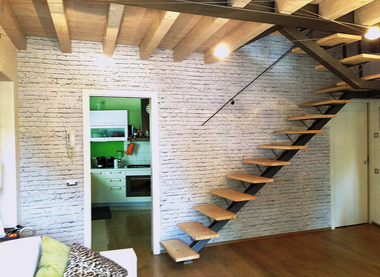 Обои для стен Ango Linea Brick 1000-A01-BRICK-ambientata