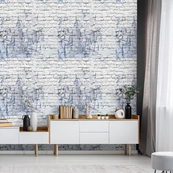 Обои для стен Ango Linea Brick 1001 #6