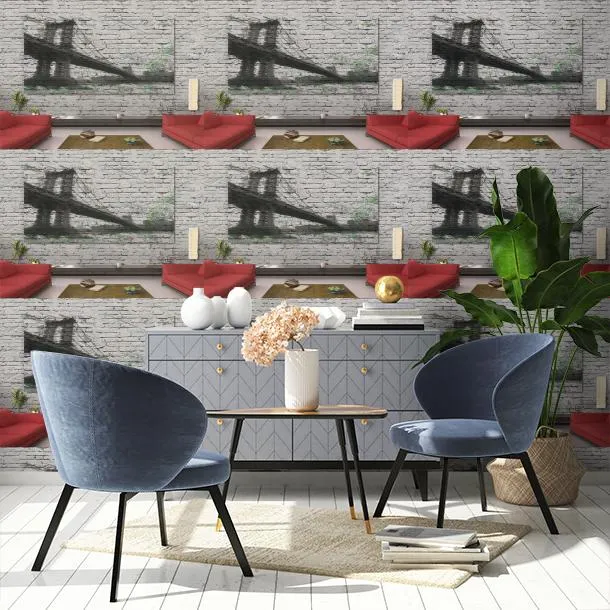 Обои для стен Ango Linea Brick 1002 #3