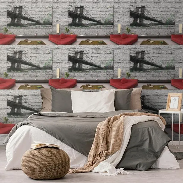 Обои для стен Ango Linea Brick 1002 #7