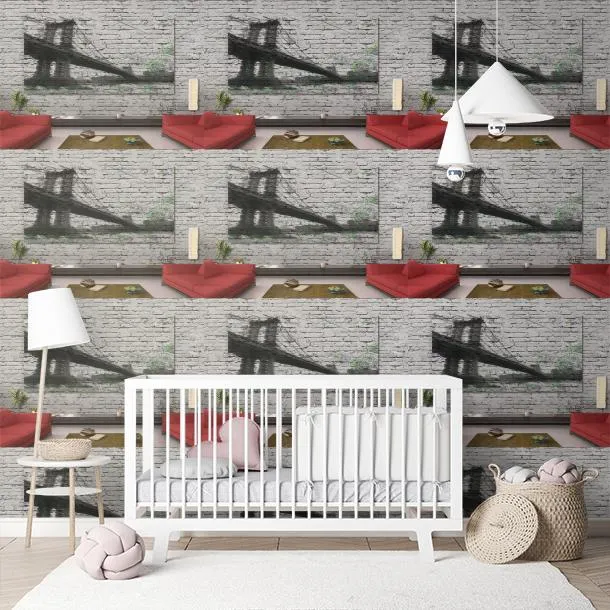 Обои для стен Ango Linea Brick 1002 #9