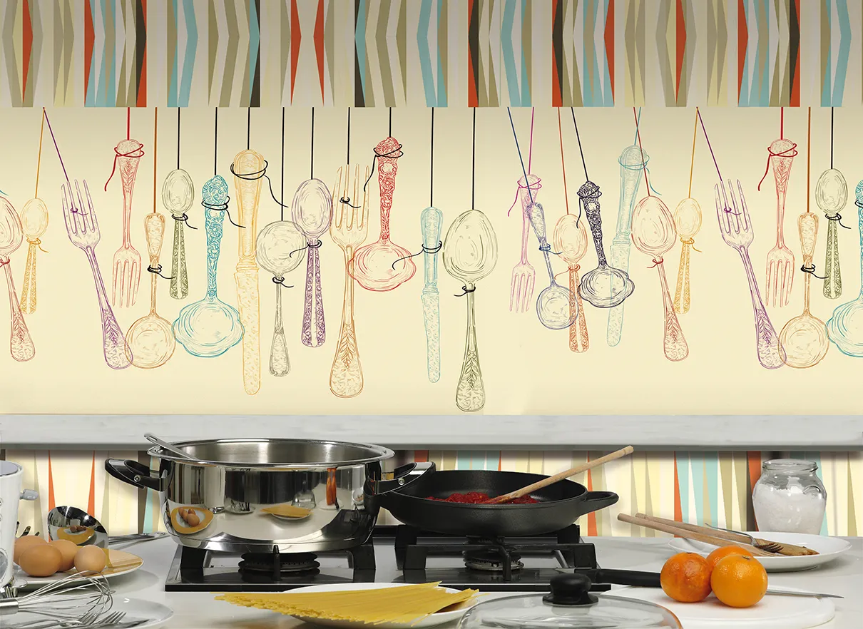 Обои для стен Ango Linea Job 305-A01-JOB-ambientata