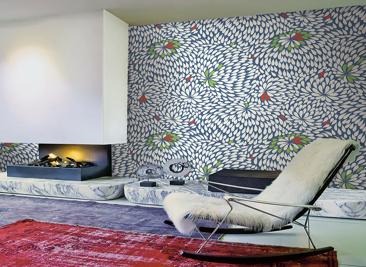 Обои для стен Ango Linea Now 804-A01-NOW-ambientata