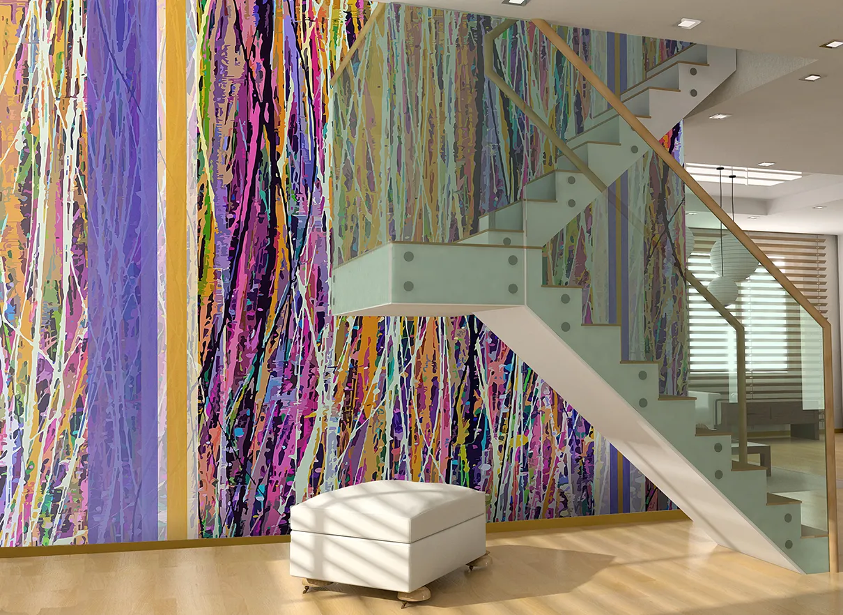 Обои для стен Ango Linea Now 807-A01-NOW-ambientata