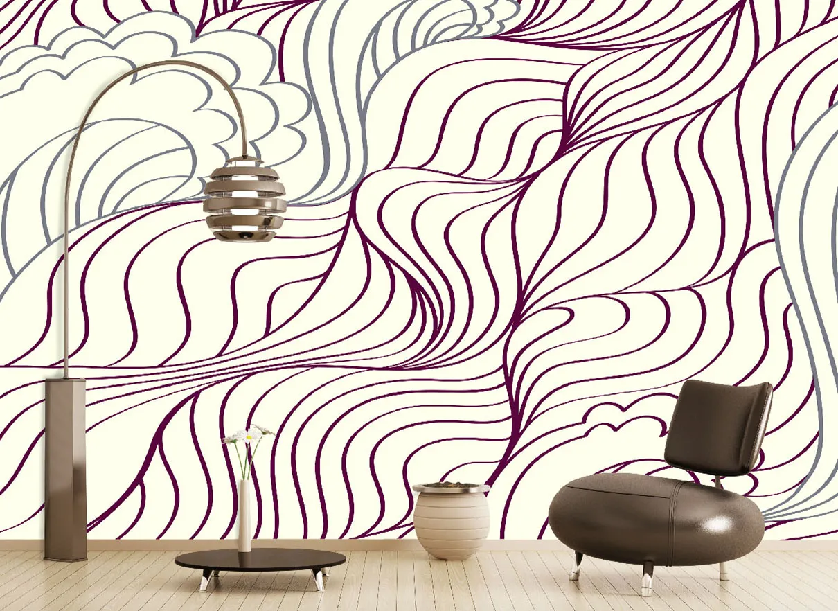 Обои для стен Ango Linea Now 816-B01-NOW-ambientata