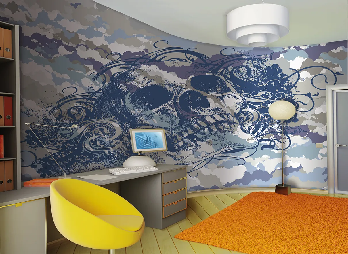 Обои для стен Ango Linea Young 705-B01-YOUNG-ambientata