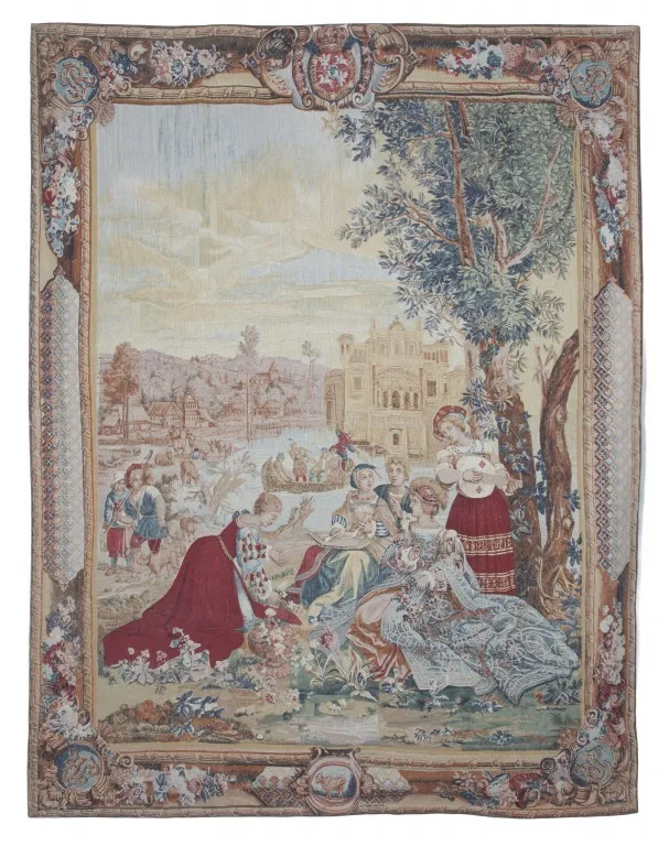 Гобелен Decorative & Floral SS1474_Le_Concert_d_Avril_Woollen_Tapestry_3