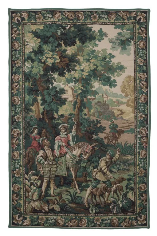 Гобелен Renaissance LW1397_Emporor_Maximilian_Hawking_Left_4