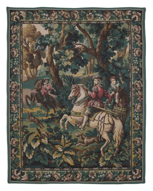 Гобелен Renaissance LW1398_Emporor_Maximilian_Hawking_Right_4