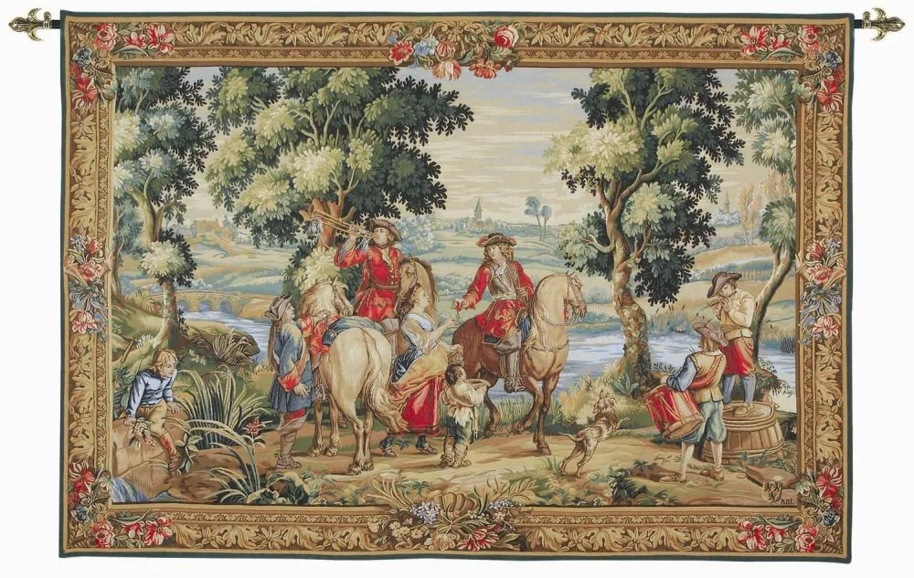 Гобелен Renaissance LW779_The_Kings_Trumpeters_25