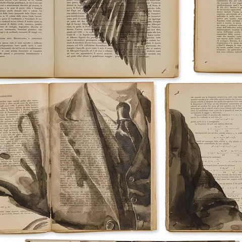 Обои для стен Nlxl Biblioteca Wallpaper EKA-01