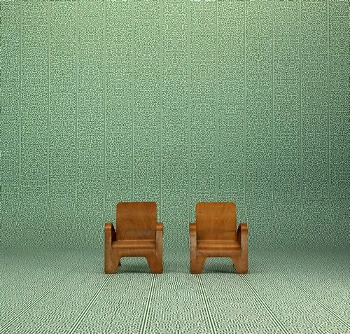 Обои для стен Nlxl Studio Job JOB-02ROOMSET