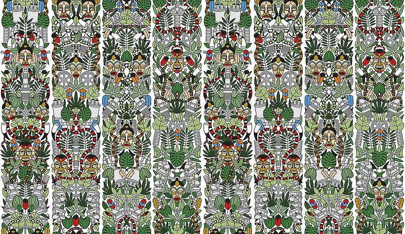 Обои для стен Nlxl Studio Job JOB-05