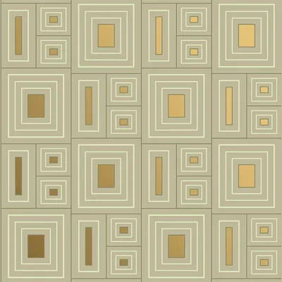 Обои для стен Bradbury & Bradbury Frank Lloyd Wright quadrangles_5_400