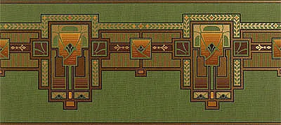 Обои для стен Bradbury & Bradbury Arts & Crafts for_prairie_400