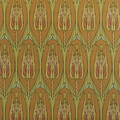 Обои для стен Bradbury & Bradbury Arts & Crafts kraft_thistle_400