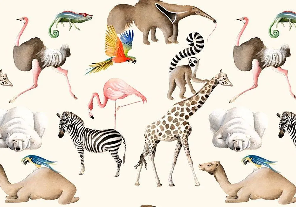 Ткань Thevenon Animaux 2064601