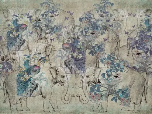 Обои для стен Tres Tintas Silk Road M2211