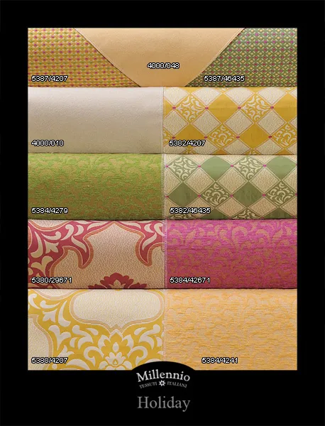 Ткань Millennio Contract Fabric Holiday_C
