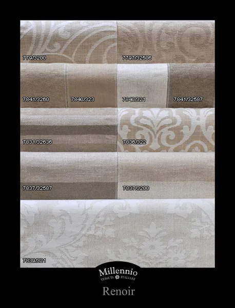 Ткань Millennio Contract Fabric Renoir_001_F