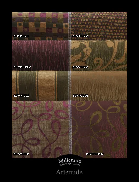 Ткань Millennio Contract Fabric artemide_09